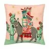 St. Nicholas Square® Burro Throw Pillow