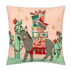 St. Nicholas Square® Burro Throw Pillow