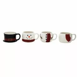 St. Nicholas Square® Yuletide 4-pc. Stacking Snowman Mug Set 8 St. Nicholas Square® Yuletide 4-pc. Stacking Snowman Mug Set -St. Nicholas Square Sales unnamed file 200