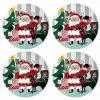 St. Nicholas Square® Merry Merry 4-pc. Dinner Plate Set