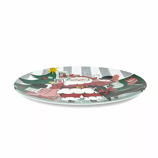 St. Nicholas Square® Merry Merry 4-pc. Dinner Plate Set 3 St. Nicholas Square® Merry Merry 4-pc. Dinner Plate Set - Image 3