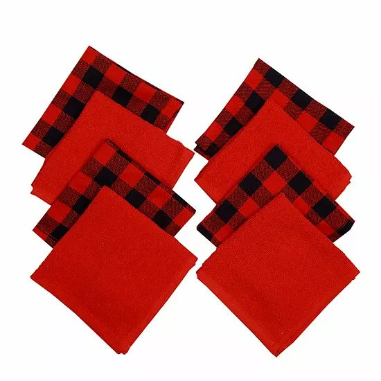 St. Nicholas Square® Buffalo Check Dishcloth 8-pk. 1 St. Nicholas Square® Buffalo Check Dishcloth 8-pk.
