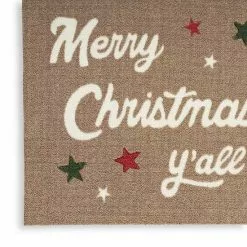 St. Nicholas Square® Merry Christmas Y'all Holiday 19.5'' X 30'' Accent Rug -St. Nicholas Square Sales unnamed file 2019