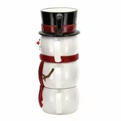 St. Nicholas Square® Yuletide 4-pc. Stacking Snowman Mug Set 10 St. Nicholas Square® Yuletide 4-pc. Stacking Snowman Mug Set -St. Nicholas Square Sales unnamed file 202