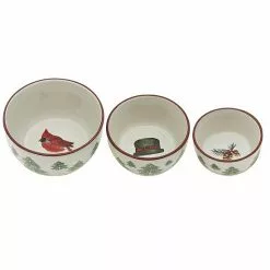 St. Nicholas Square® Yuletide 3-pc. Nesting Bowl Set -St. Nicholas Square Sales unnamed file 2025