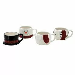 St. Nicholas Square® Yuletide 4-pc. Stacking Snowman Mug Set 11 St. Nicholas Square® Yuletide 4-pc. Stacking Snowman Mug Set -St. Nicholas Square Sales unnamed file 203