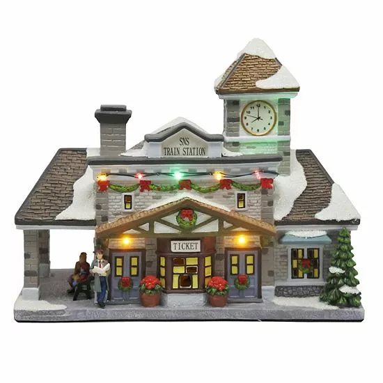 St. Nicholas Square® Village Train Station House 1 St. Nicholas Square® Village Train Station House