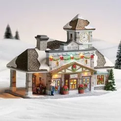 St. Nicholas Square® Village Train Station House 8 St. Nicholas Square® Village Train Station House -St. Nicholas Square Sales unnamed file 206