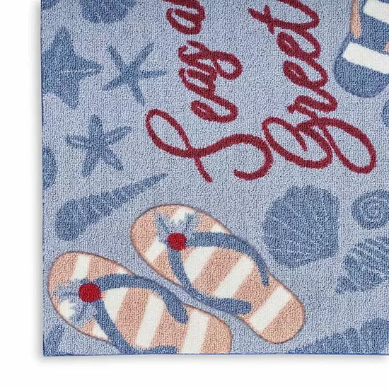 St. Nicholas Square® Seas & Greetings Holiday 19.5'' X 30'' Accent Rug 5 St. Nicholas Square® Seas & Greetings Holiday 19.5'' X 30'' Accent Rug - Image 5