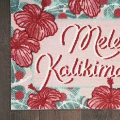 St. Nicholas Square® Mele Kalikimaka Holiday 19.5'' X 30'' Accent Rug -St. Nicholas Square Sales unnamed file 2112