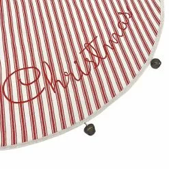 St. Nicholas Square® Merry Christmas Striped Tree Skirt -St. Nicholas Square Sales unnamed file 2125