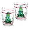 St. Nicholas Square® Trees 2-pc. Double Old-Fashioned Set