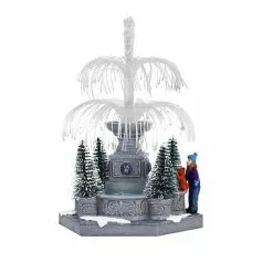 St. Nicholas Square® Village Light-Up Fountain -St. Nicholas Square Sales unnamed file 217