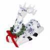 St. Nicholas Square® Sitting Deer With Wreath