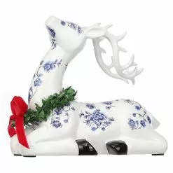 St. Nicholas Square® Sitting Deer With Wreath -St. Nicholas Square Sales unnamed file 2239