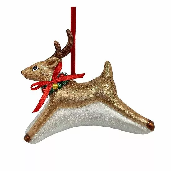 St. Nicholas Square® Leaping Deer Christmas Ornament 1 St. Nicholas Square® Leaping Deer Christmas Ornament