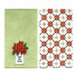 St. Nicholas Square® Deck The Halls Kitchen Towel 2-pk. 5 St. Nicholas Square® Deck The Halls Kitchen Towel 2-pk. -St. Nicholas Square Sales unnamed file 2297