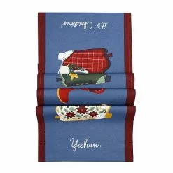 St. Nicholas Square® Yeehaw Christmas Table Runner - 36" -St. Nicholas Square Sales unnamed file 2413