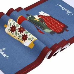 St. Nicholas Square® Yeehaw Christmas Table Runner - 36" -St. Nicholas Square Sales unnamed file 2415