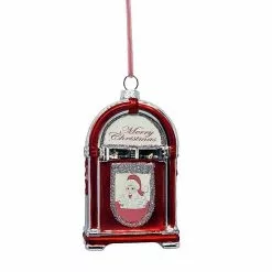 St. Nicholas Square® Glass Juke Box Ornament