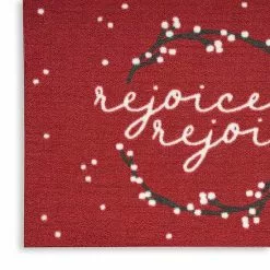 St. Nicholas Square® Rejoice Holiday 19.5'' X 30'' Accent Rug -St. Nicholas Square Sales unnamed file 2457