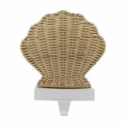St. Nicholas Square® Wicker Shell Stocking Holder