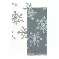 St. Nicholas Square® Snowflake Kitchen Towel 2-pk.
