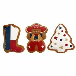 St. Nicholas Square® Texas Cookie 3-pack Throw Pillow Set