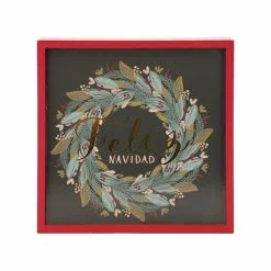 St. Nicholas Square® Feliz Navidad Caption Box