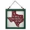 St. Nicholas Square® Texas Shape Christmas Wall Decor