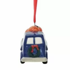 St. Nicholas Square® Ceramic Orange Truck Ornament -St. Nicholas Square Sales unnamed file 2683