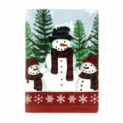 St. Nicholas Square® Yuletide Snowman Bath Towel