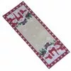 St. Nicholas Square® Yuletide Snowman Tapestry Table Runner - 36"