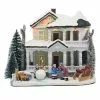 St. Nicholas Square® Village White Christmas House