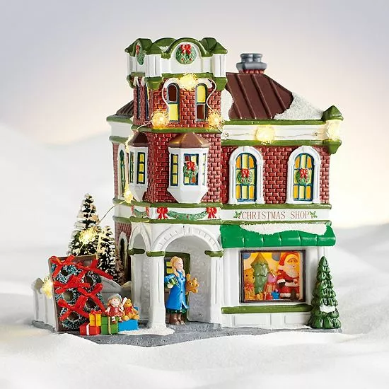 St. Nicholas Square® Village Christmas Shop House 2 St. Nicholas Square® Village Christmas Shop House - Image 2