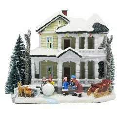 St. Nicholas Square® Village White Christmas House 8 St. Nicholas Square® Village White Christmas House -St. Nicholas Square Sales unnamed file 38