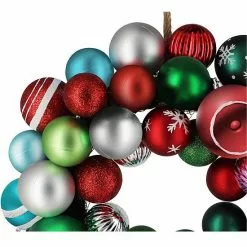 St. Nicholas Square® Shatterproof Christmas Ornament Wreath -St. Nicholas Square Sales unnamed file 382