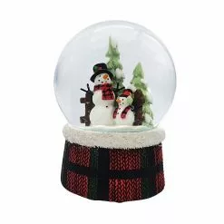 St. Nicholas Square® Snowman Musical Snow Globe Table Decor