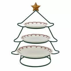 St. Nicholas Square® Memory Lane Christmas Tree 3-Tier Server