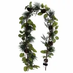 St. Nicholas Square® Pre-Lit Glittering Artificial Greenery Garland -St. Nicholas Square Sales unnamed file 420