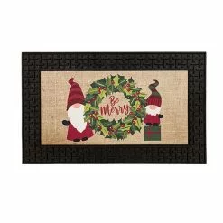 St. Nicholas Square® Merry Gnomes 18'' X 30'' LED Doormat