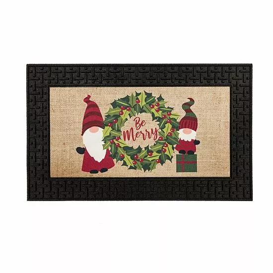 St. Nicholas Square® Merry Gnomes 18'' X 30'' LED Doormat 1 St. Nicholas Square® Merry Gnomes 18'' X 30'' LED Doormat