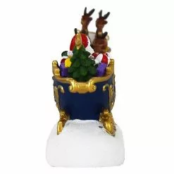 St. Nicholas Square® Village Santa And His Sleigh Fly Away -St. Nicholas Square Sales unnamed file 498