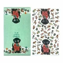 St. Nicholas Square® Dog Santas Cookies Kitchen Towel 2-pk. -St. Nicholas Square Sales unnamed file 513