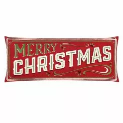 St. Nicholas Square® Vintage Merry Christmas Throw Pillow