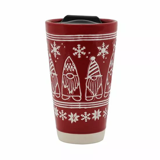 St. Nicholas Square® Gnomes Travel Mug 4 St. Nicholas Square® Gnomes Travel Mug - Image 4