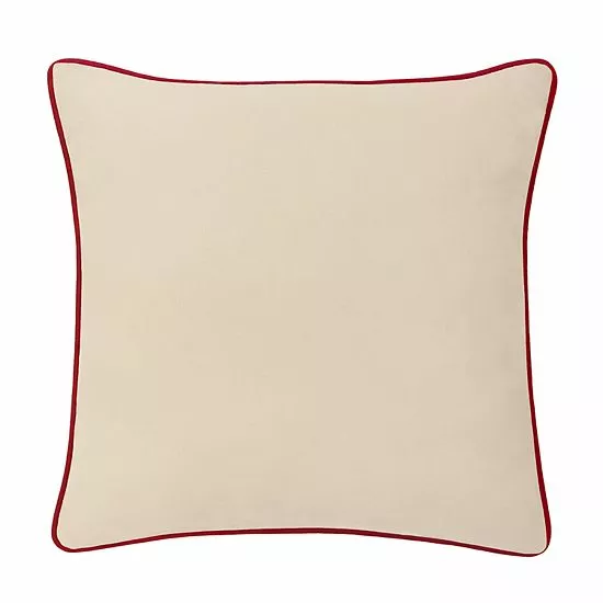 St. Nicholas Square® Poinsettia Throw Pillow 2 St. Nicholas Square® Poinsettia Throw Pillow - Image 2