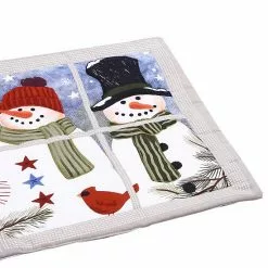 St. Nicholas Square® Snowmen In A Window Quilted Placemat 4-pk. -St. Nicholas Square Sales unnamed file 549