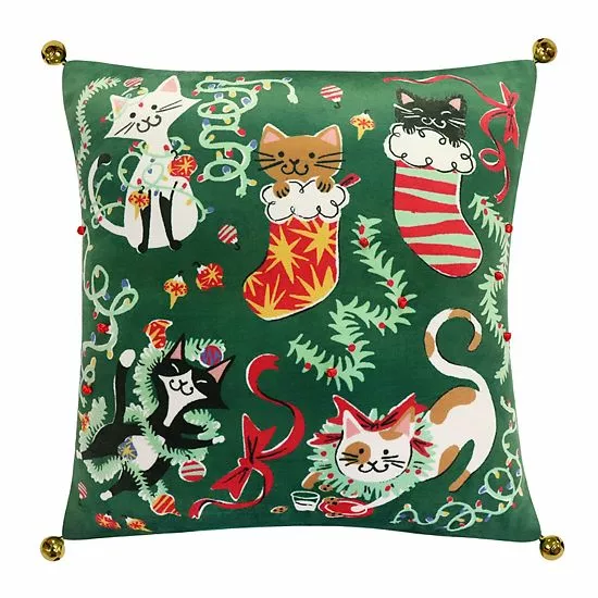 St. Nicholas Square® Kittens Mini Throw Pillow 1 St. Nicholas Square® Kittens Mini Throw Pillow