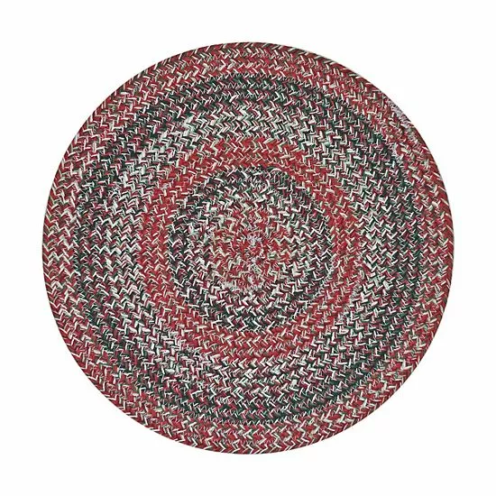 St. Nicholas Square® Holiday Braided Round Placemat 1 St. Nicholas Square® Holiday Braided Round Placemat